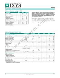 PD2401X2 Datasheet Page 2