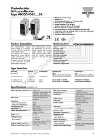 PD30CND10PPDU Datasheet Cover