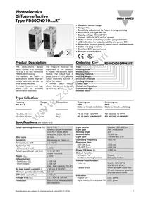 PD30CND10PPRT Datasheet Cover