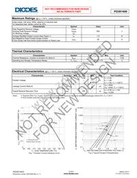 PD3R1600-7 Datasheet Page 2