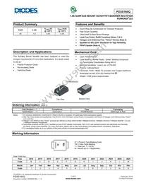 PD3S160Q-7 Datasheet Cover