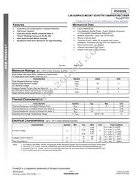 PD3S220L-7 Datasheet Cover