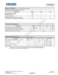 PD3S230HQ-7 Datasheet Page 2