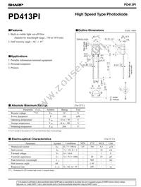 PD413PI2E00F Datasheet Cover