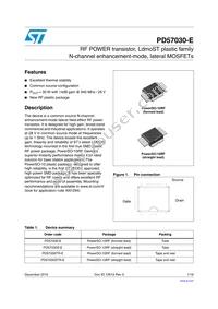 PD57030-E Datasheet Cover