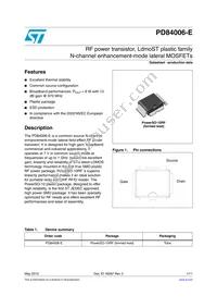 PD84006-E Datasheet Cover