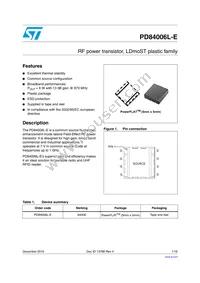 PD84006L-E Datasheet Cover