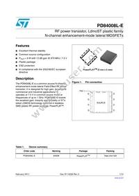 PD84008L-E Datasheet Cover