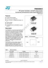 PD84008S-E Datasheet Cover