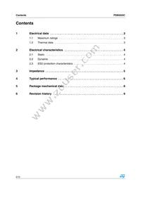 PD85025C Datasheet Page 2