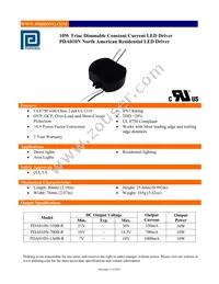 PDA010N-700B Datasheet Cover