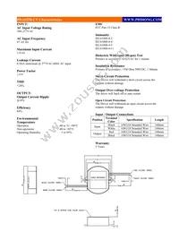 PDA025B-48VB Datasheet Page 2