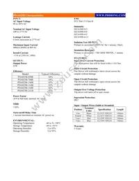 PDA025B-700B Datasheet Page 2