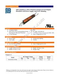 PDA026W-D350G Datasheet Cover