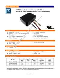PDA041W-700B Datasheet Cover
