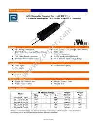 PDA060W-700B Datasheet Cover