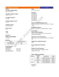 PDA100B-48VG Datasheet Page 2