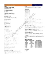 PDA125W-3A1F Datasheet Page 2