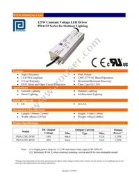 PDA125W-48VF Datasheet Cover