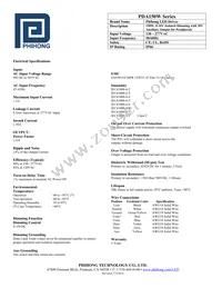 PDA150W-S700G Datasheet Page 4