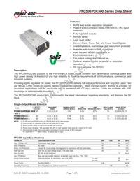 PDC500-1024F Datasheet Cover