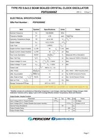 PDF620008Z Datasheet Page 3