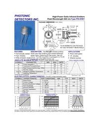 PDI-E901 Datasheet Cover