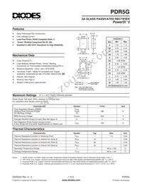 PDR5G-13 Datasheet Cover