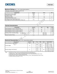 PDS1040Q-13 Datasheet Page 2