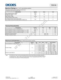 PDS3100-13 Datasheet Page 2
