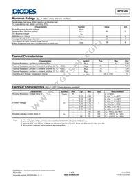 PDS360-13 Datasheet Page 2