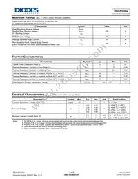 PDS5100HQ-13 Datasheet Page 2