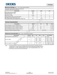 PDS540Q-13 Datasheet Page 2
