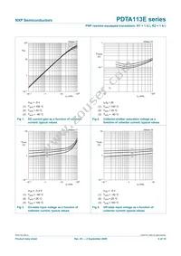 PDTA113ES Datasheet Page 7