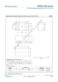 PDTA113ES Datasheet Page 10