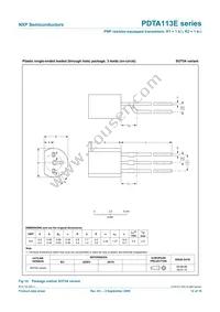 PDTA113ES Datasheet Page 13