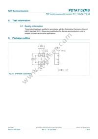 PDTA113ZMB Datasheet Page 8