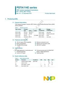 PDTA114EEAF Datasheet Page 2