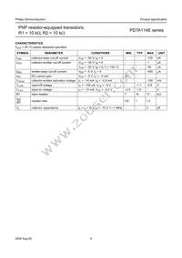 PDTA114ES Datasheet Page 5