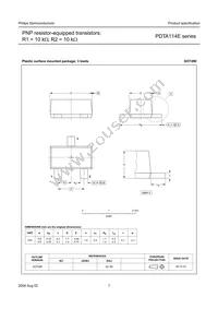 PDTA114ES Datasheet Page 7