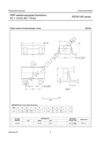 PDTA114ES Datasheet Page 8