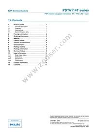 PDTA114TS Datasheet Page 12