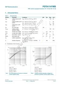 PDTA114YMB Datasheet Page 6