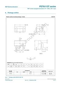 PDTA115TS Datasheet Page 7