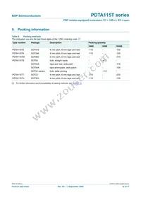 PDTA115TS Datasheet Page 15