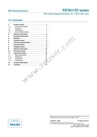 PDTA115TS Datasheet Page 18