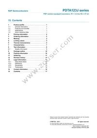 PDTA123JE Datasheet Page 18