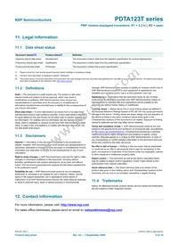 PDTA123TK Datasheet Page 10
