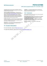 PDTA123YMB Datasheet Page 11