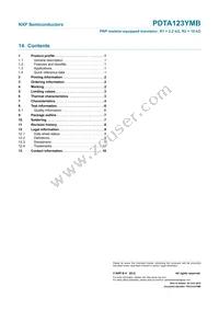 PDTA123YMB Datasheet Page 12